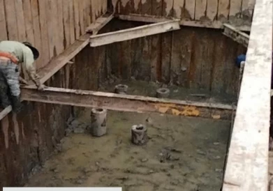 Thi Công Ép Cừ Vây Tầng Hầm
