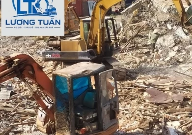 Cho thuê xe múc