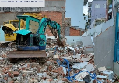 Thu Mua Xác Nhà Và Phá Dỡ Quận Tân Phú HCM