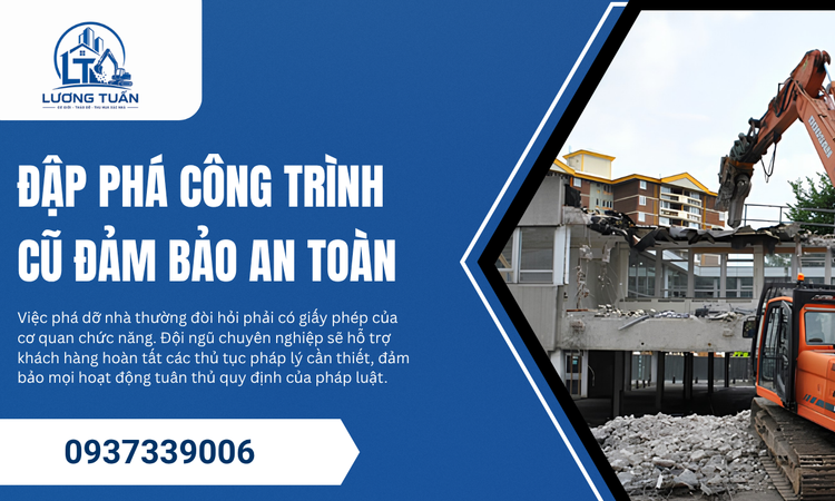 Tại Sao An Toàn Là Yếu Tố Quan Trọng Nhất Khi Phá Dỡ Công Trình?